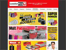 Tablet Screenshot of leeder.com.br